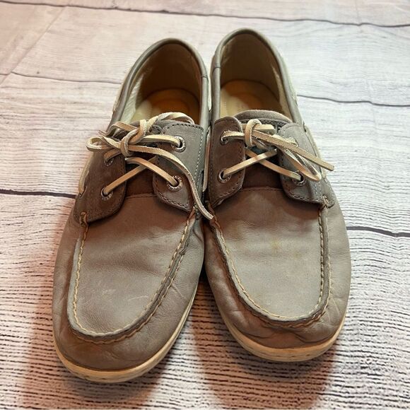 Sperry Women's Firefish Boat Shoe Grey size 7.5 - Picture 1 of 7